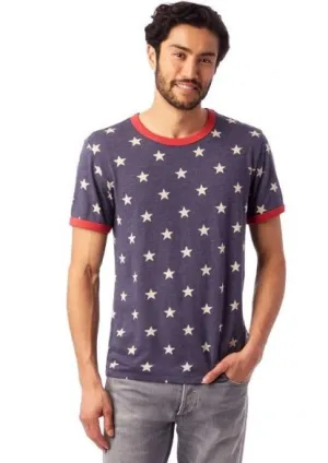 05103E Alternative Apparel Eco-Jersey Ringer T-Shirt