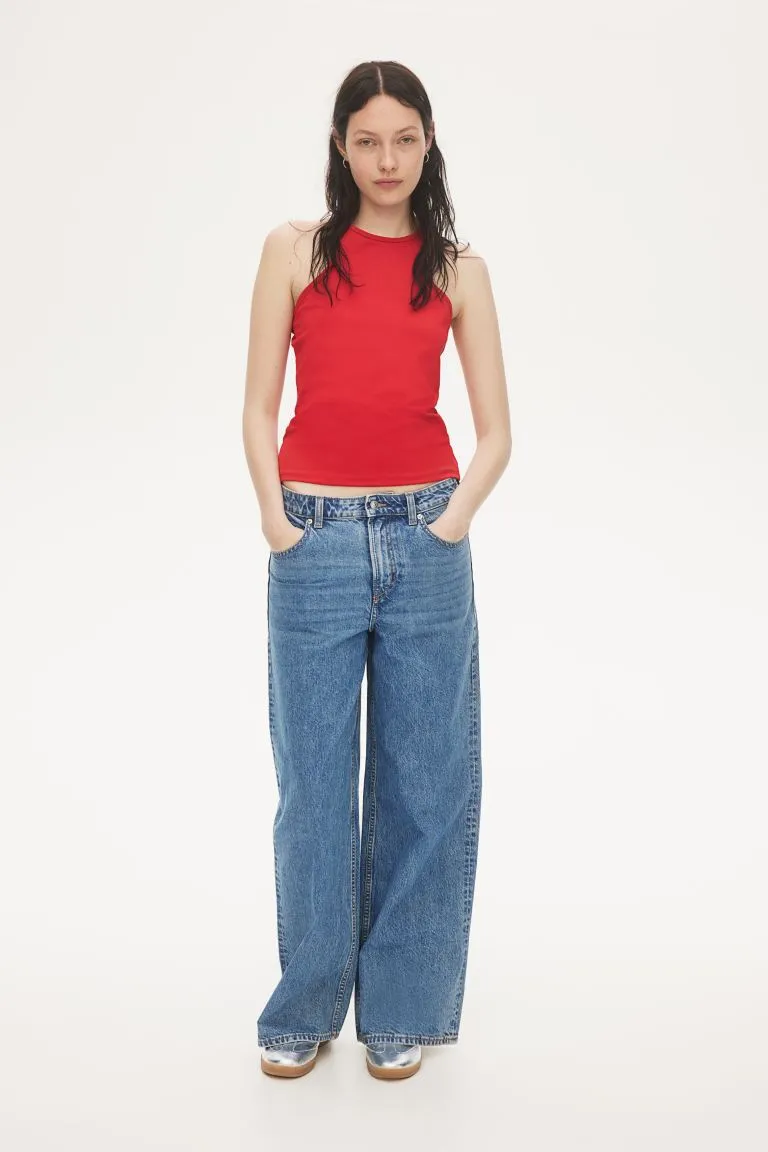 2025 MH Highwaist wide leg jeans