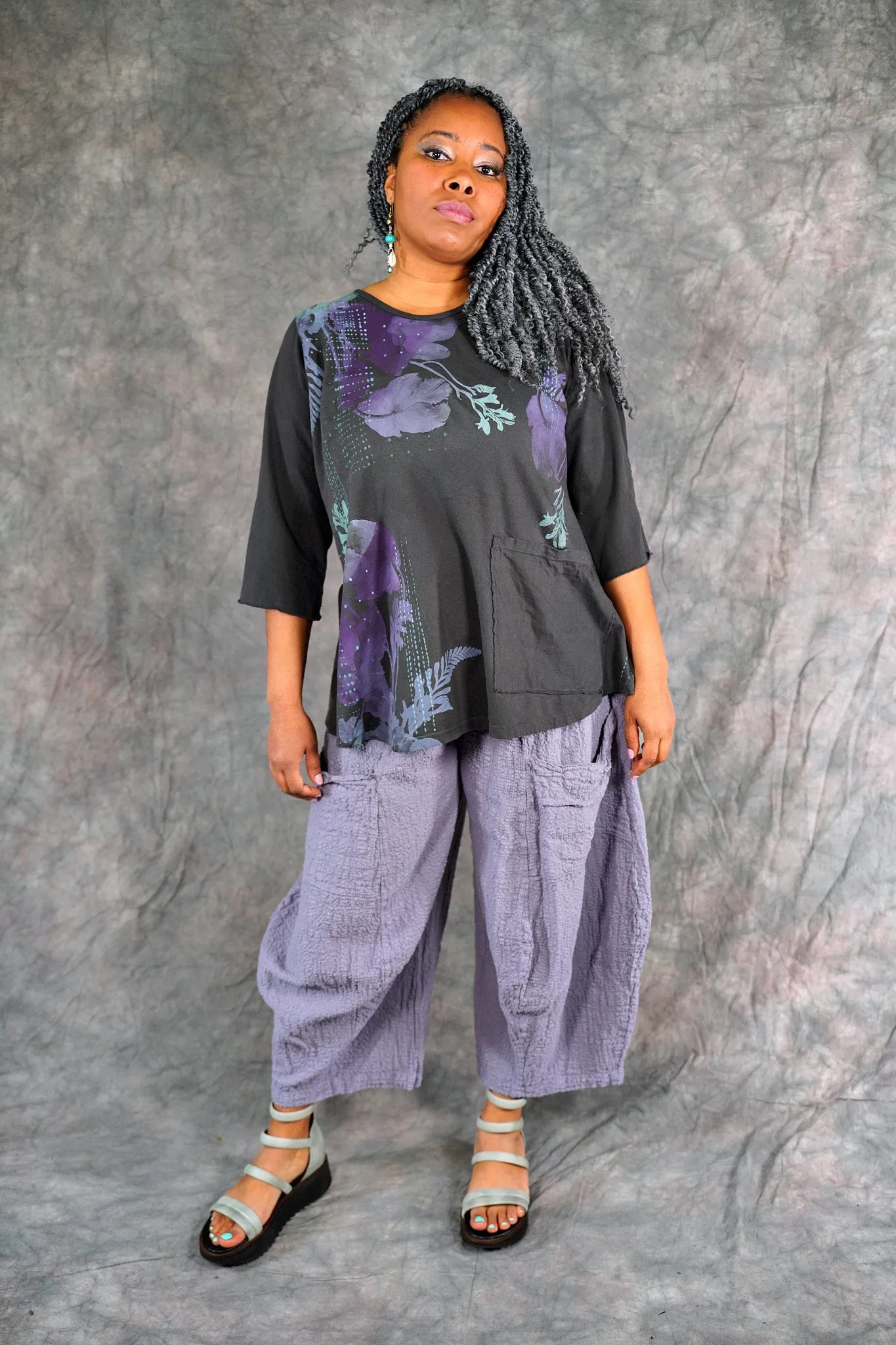 3240 Textured Mojo Pant Amethyst