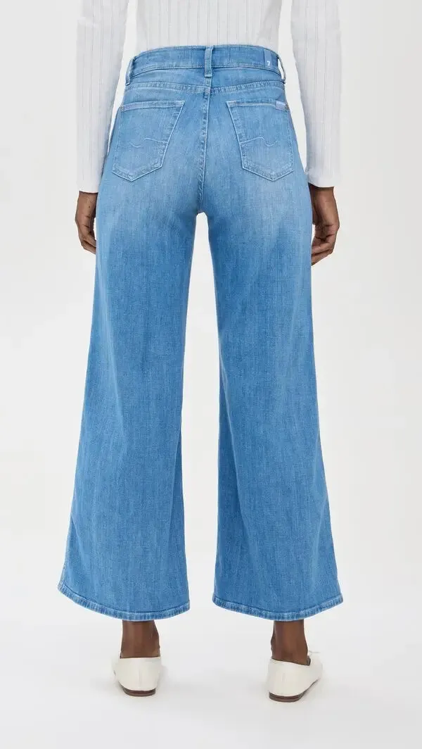 7 FOR ALL MANKIND- WOMEN'S LOTTA CROPPED JEANS