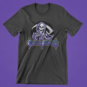 8-Bit Skully Exalted Funeral Short Sleeve T-shirt