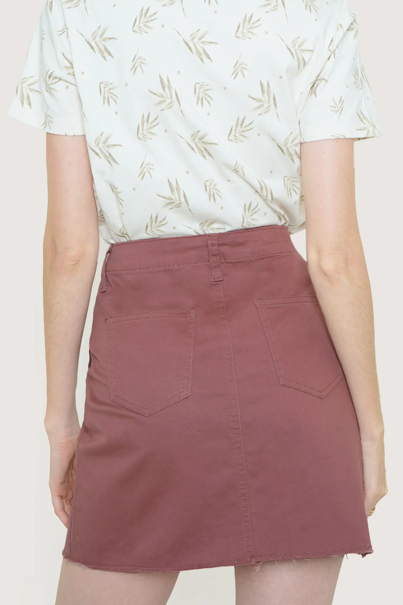 A-Line Mini Skirt