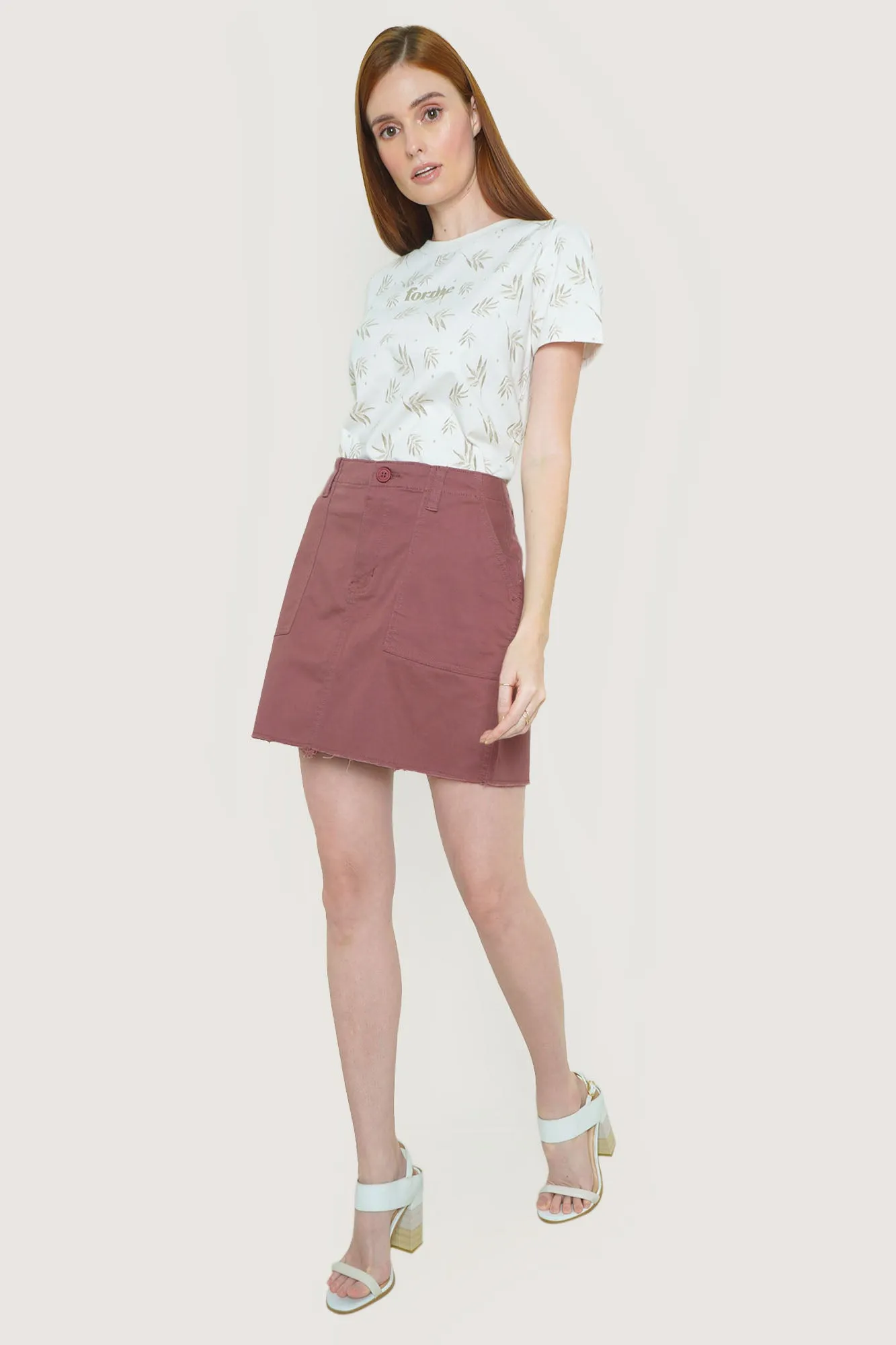 A-Line Mini Skirt