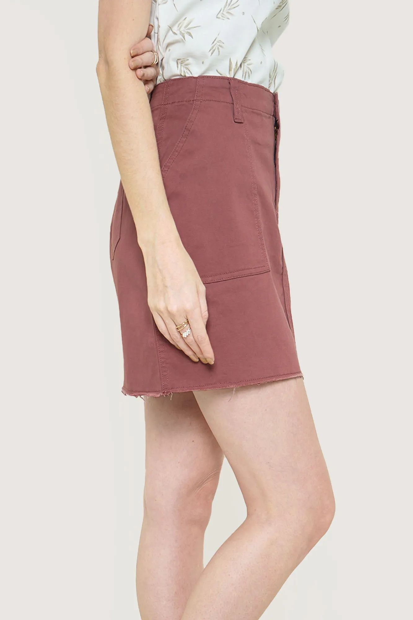 A-Line Mini Skirt