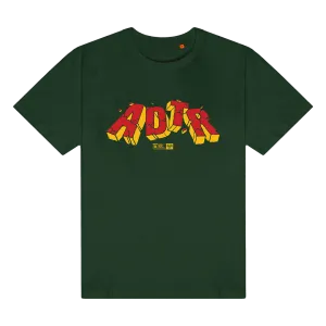 ADTR X KERRANG! Logo Green T-shirt