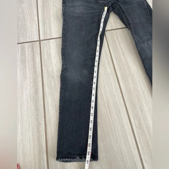 Agolde Mid Rise Toni Cropped Jeans Size 25