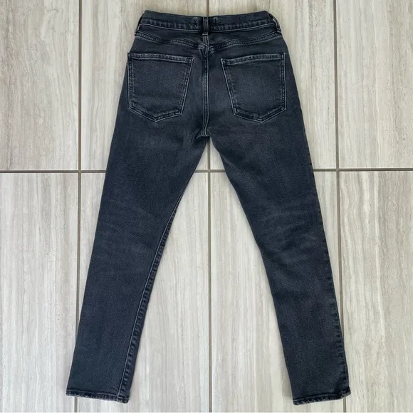 Agolde Mid Rise Toni Cropped Jeans Size 25