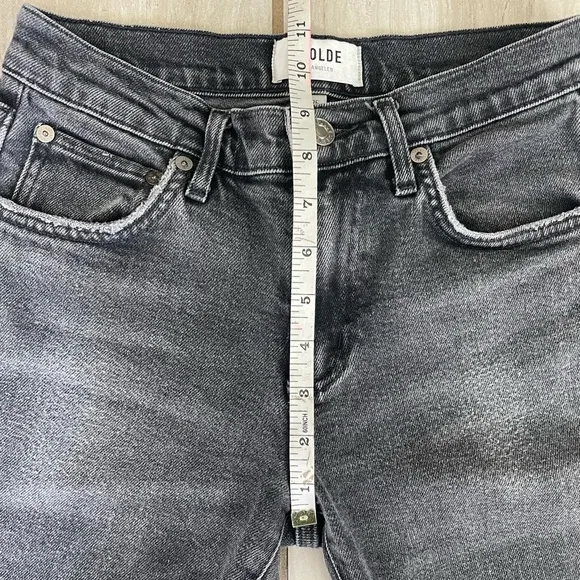 Agolde Mid Rise Toni Cropped Jeans Size 25