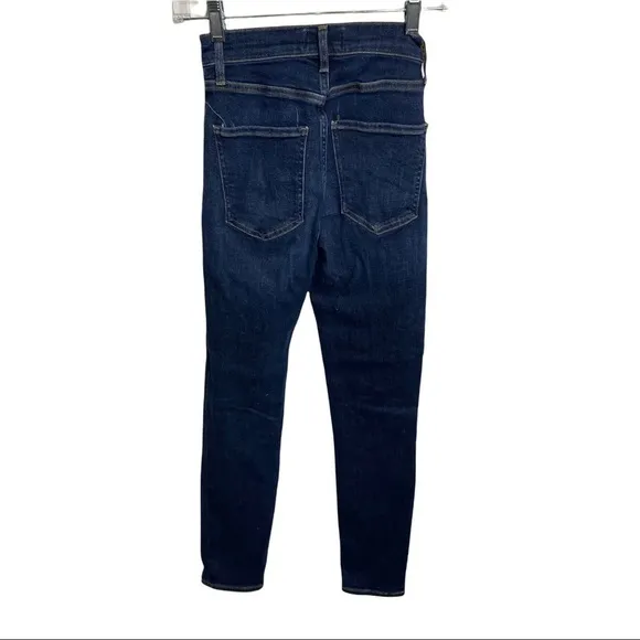 Agolde Size 25 Sophie Cropped Skinny Jeans Ankle High Rise