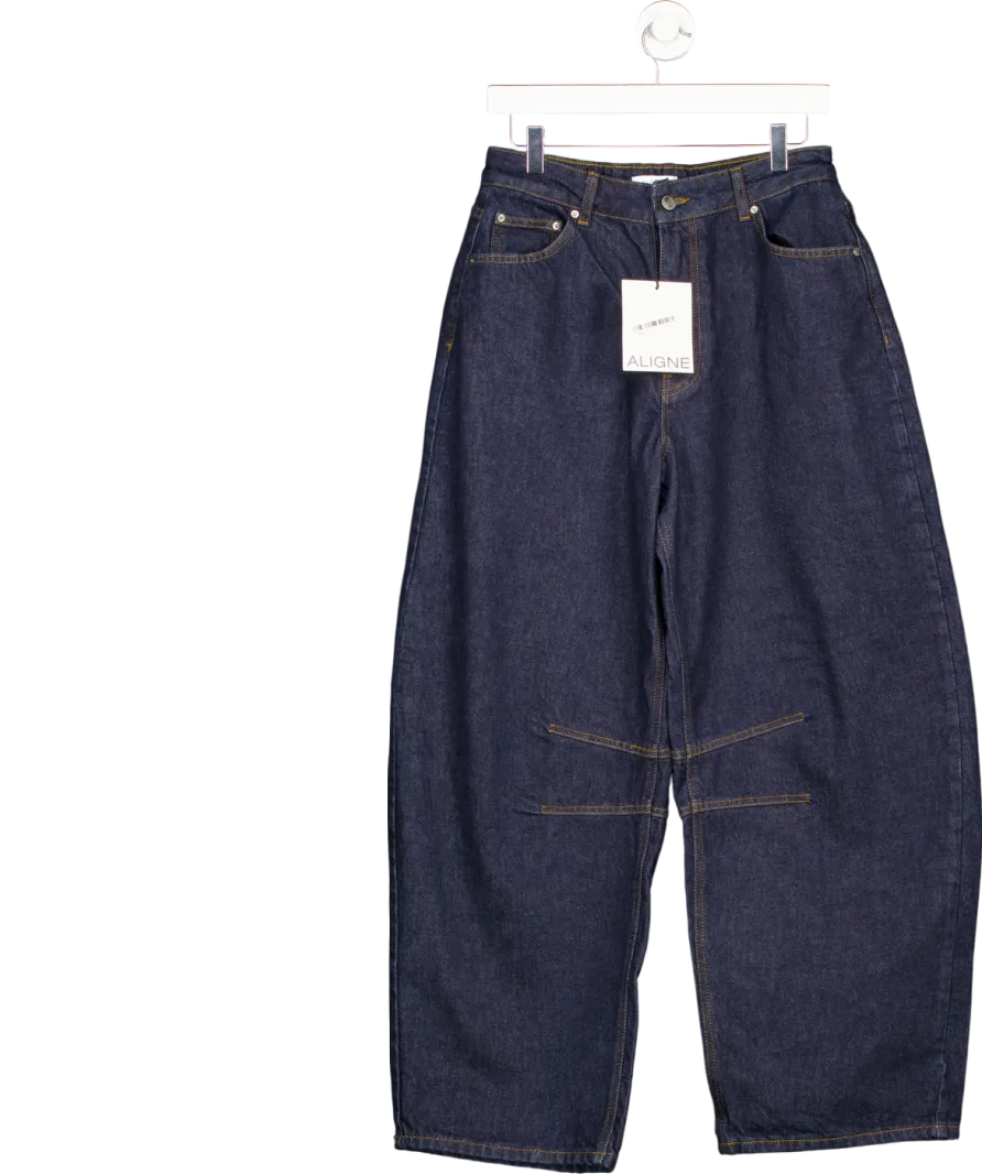 Aligne Blue Markus Barrel Leg Jeans W30