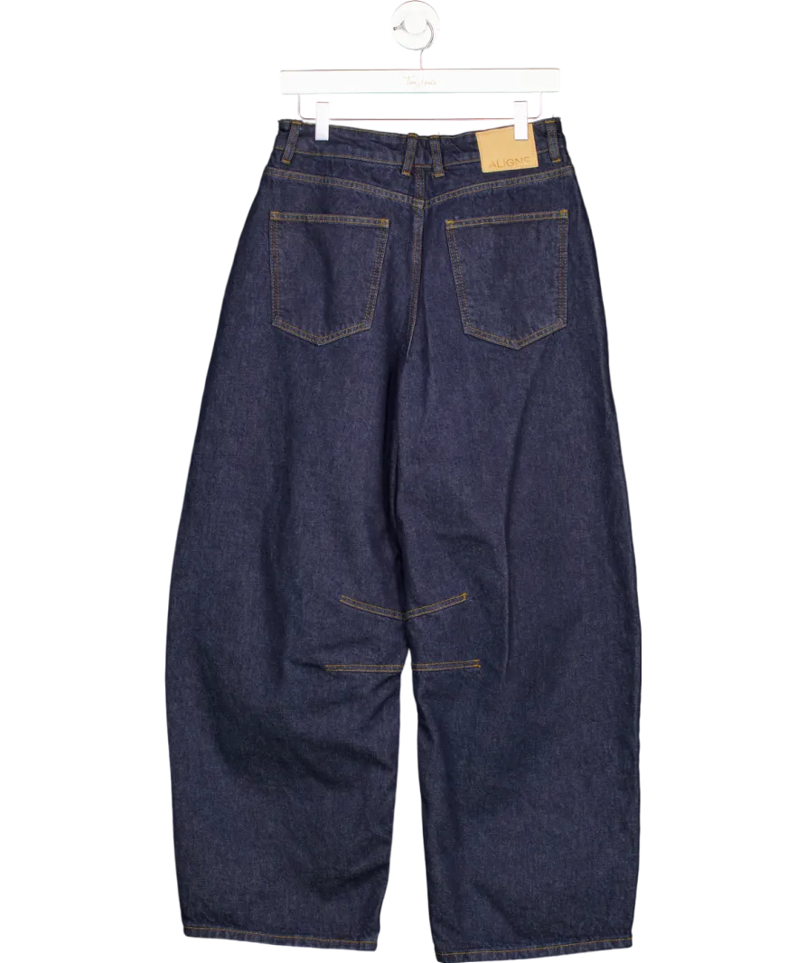 Aligne Blue Markus Barrel Leg Jeans W30