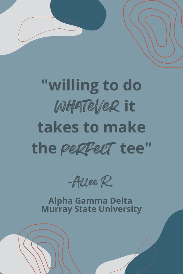 Alpha Chi Recruitment Ringer Tee