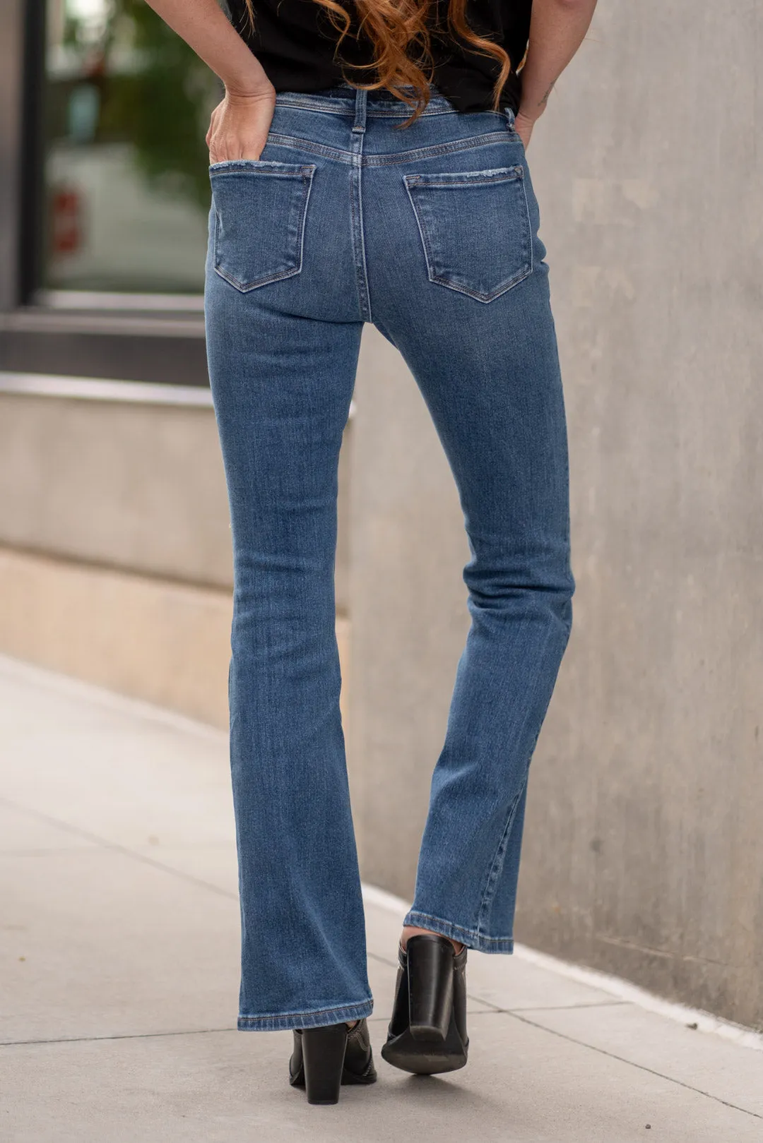 Amethyst Mid Rise Boot Cut Regular & Plus Sizes