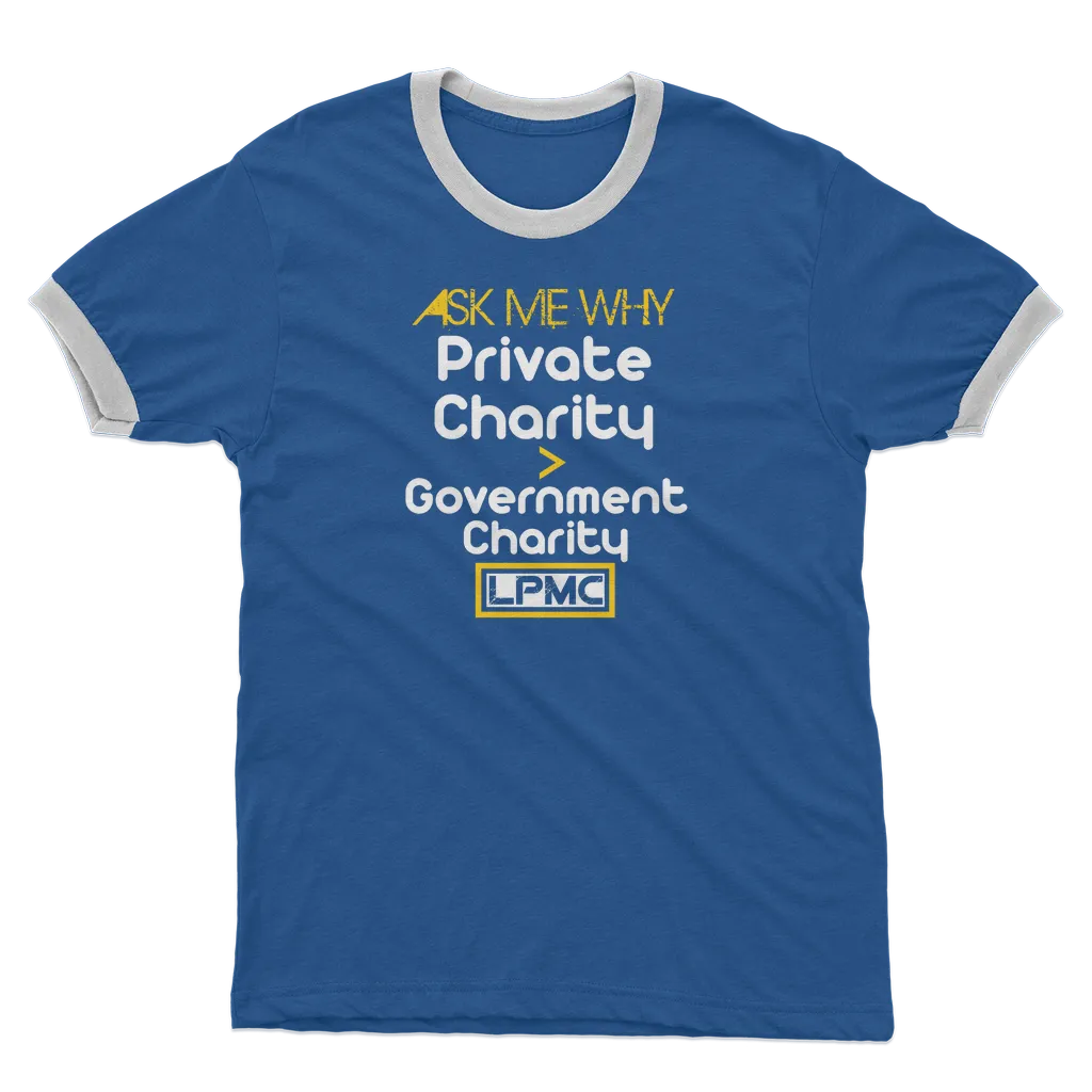 AMW Charity Adult Ringer T-Shirt