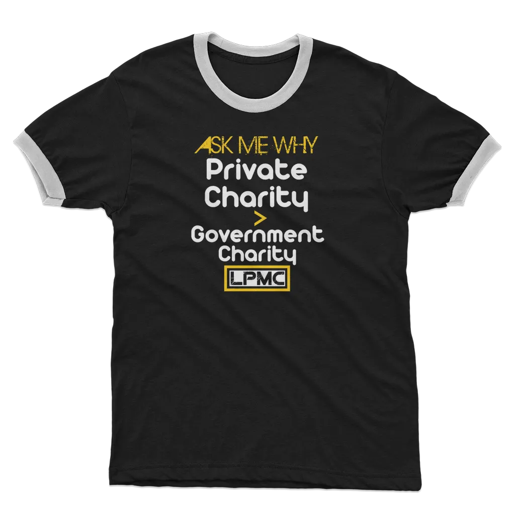 AMW Charity Adult Ringer T-Shirt
