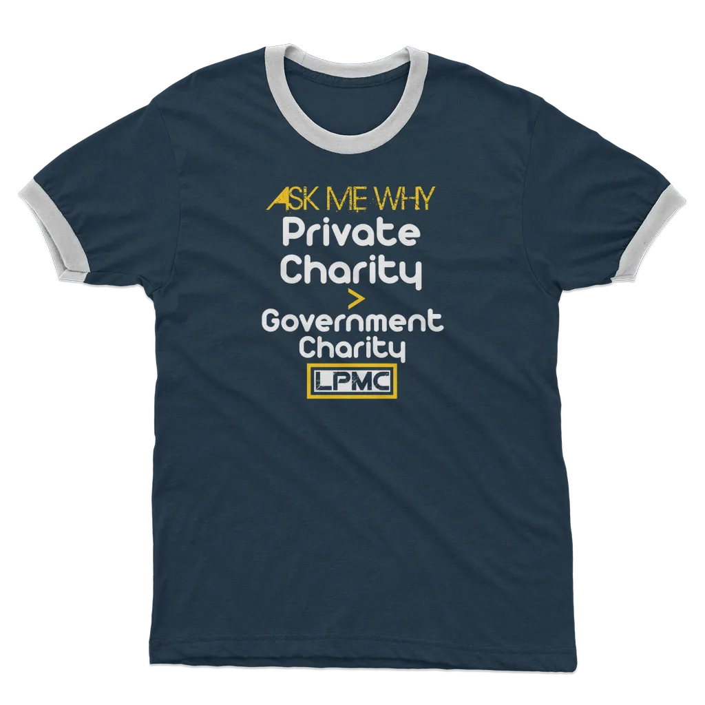 AMW Charity Adult Ringer T-Shirt