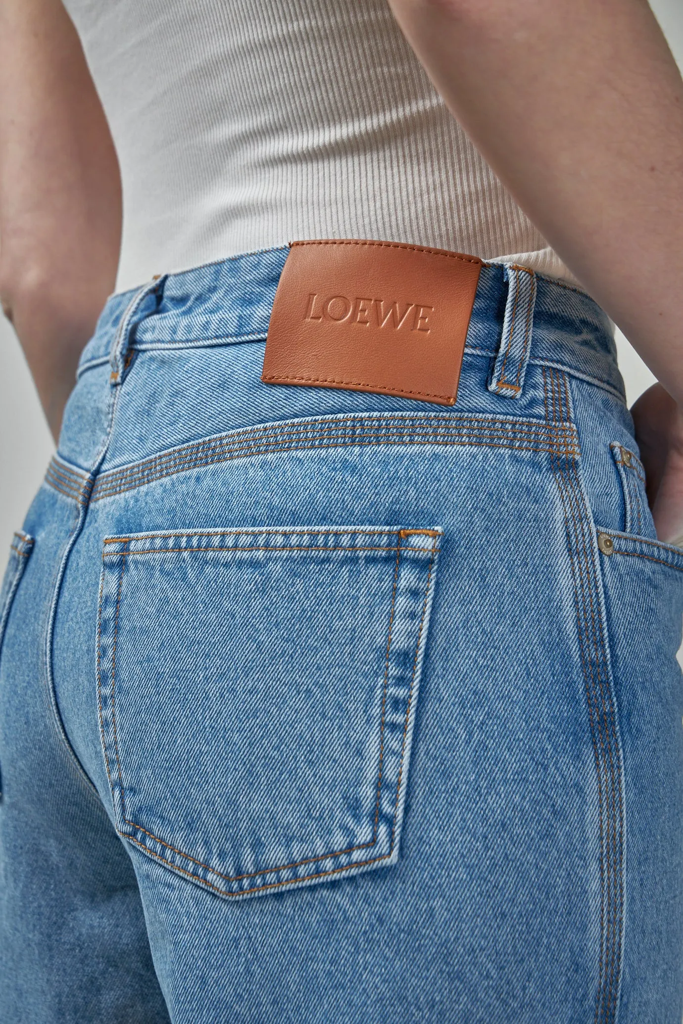 Anagram Cropped Jeans