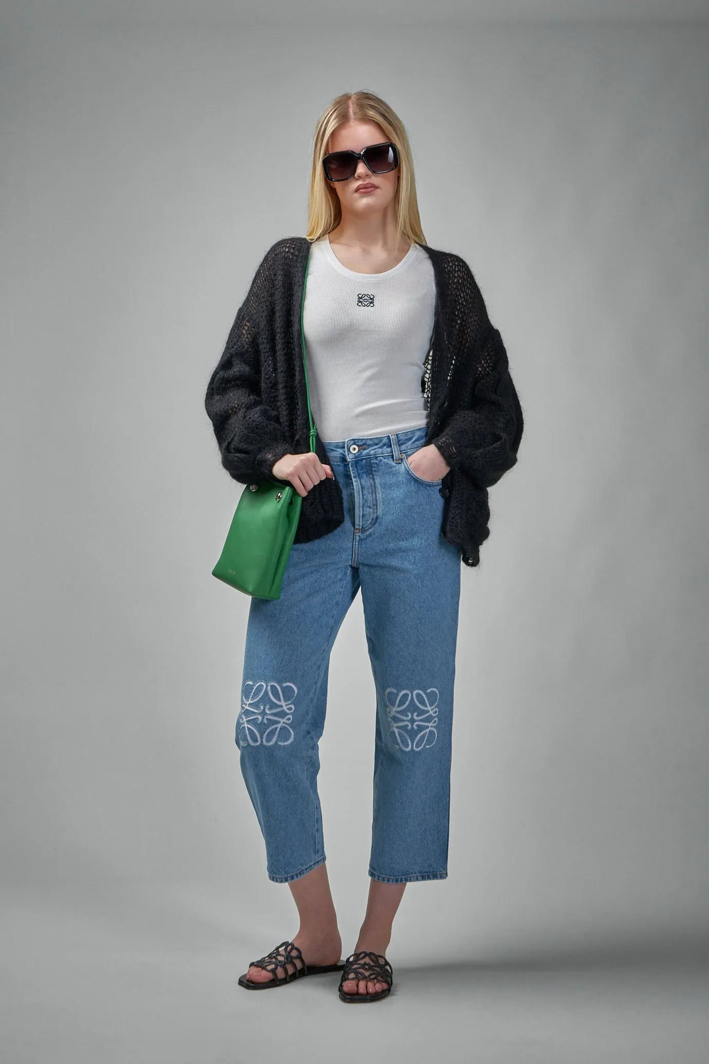 Anagram Cropped Jeans