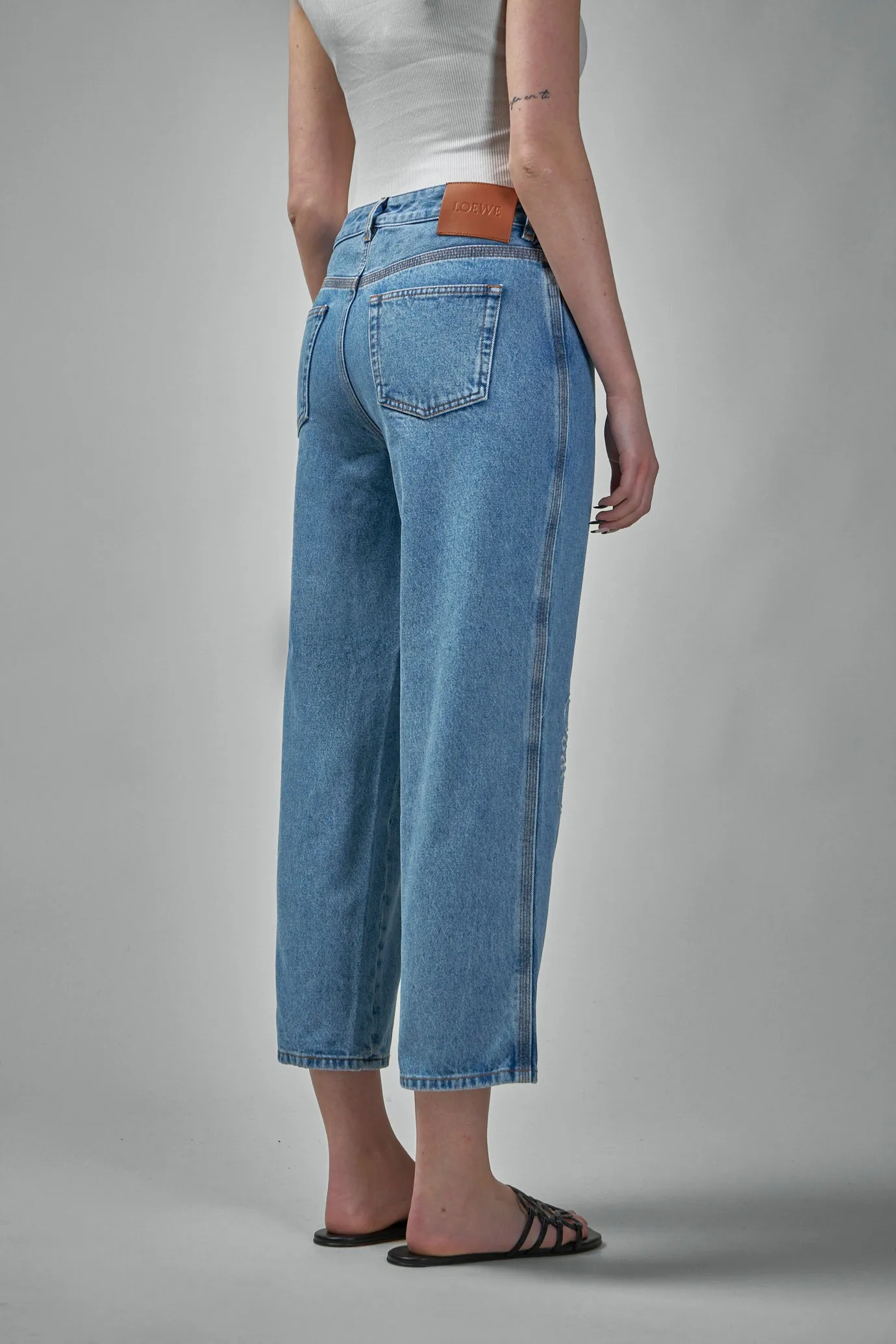 Anagram Cropped Jeans