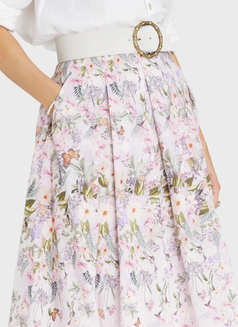 Aqua Blu - Annette Maxi Skirt - Zephyr