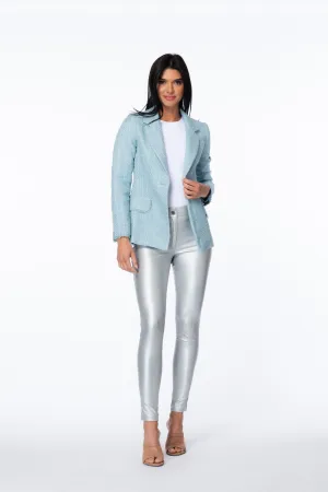 BA Metallic Waxed Jeans