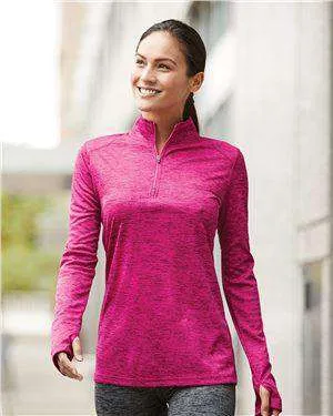 Badger Sport Women's Wicking 1/4-Zip Pullover Jacket - 4173