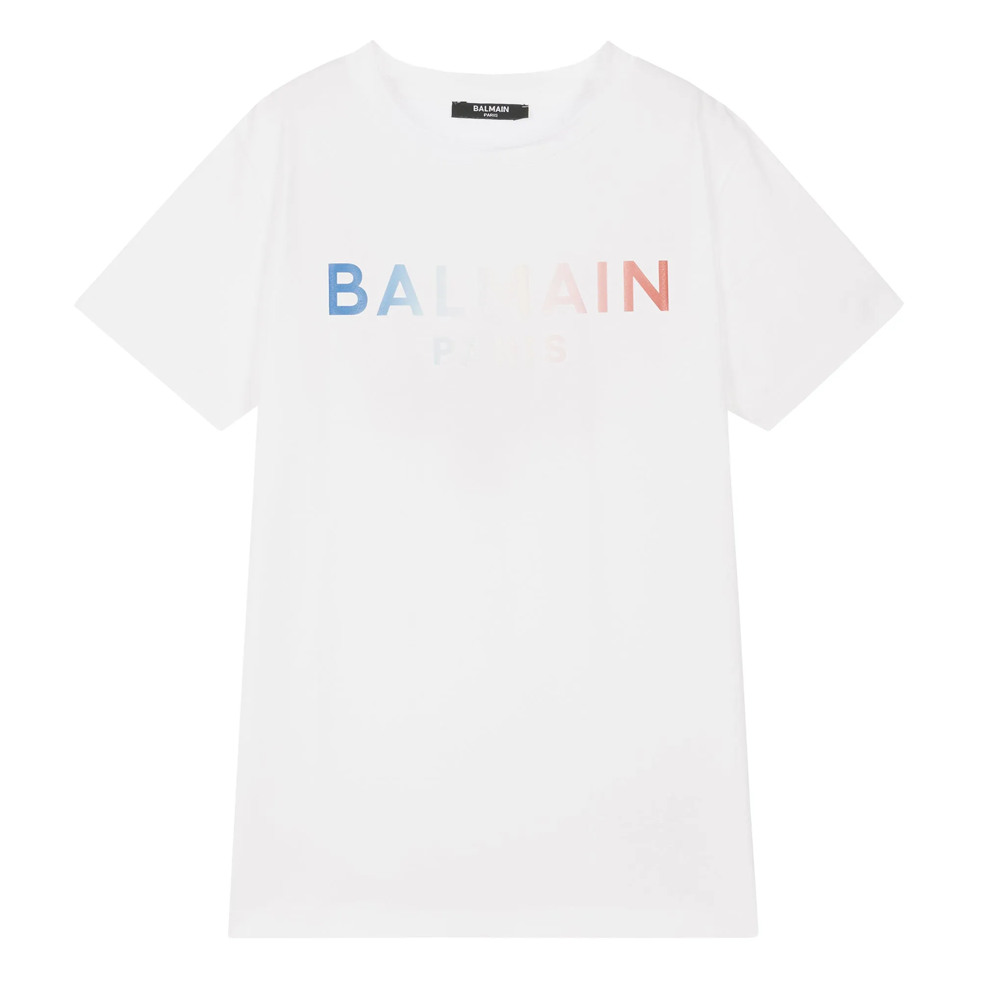 Balmain Multicoloured Logo T-Shirt