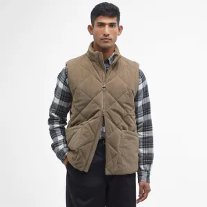 Barbour Cord Liddesdale Quilted Men's Gilet | Fossil