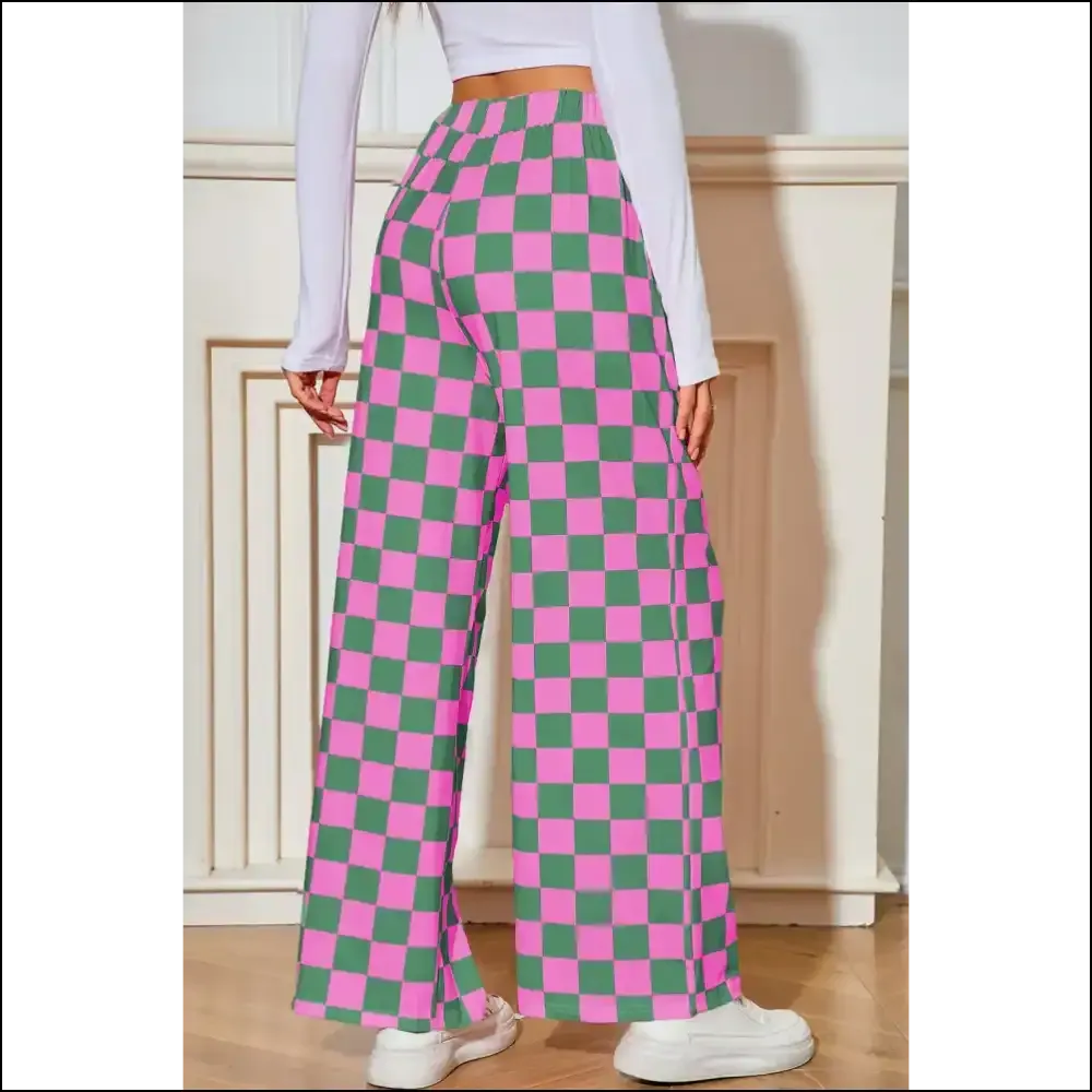 Black Checkered Wide Leg Pants: Pants so Good, It's Criminal 😉 Needful Things