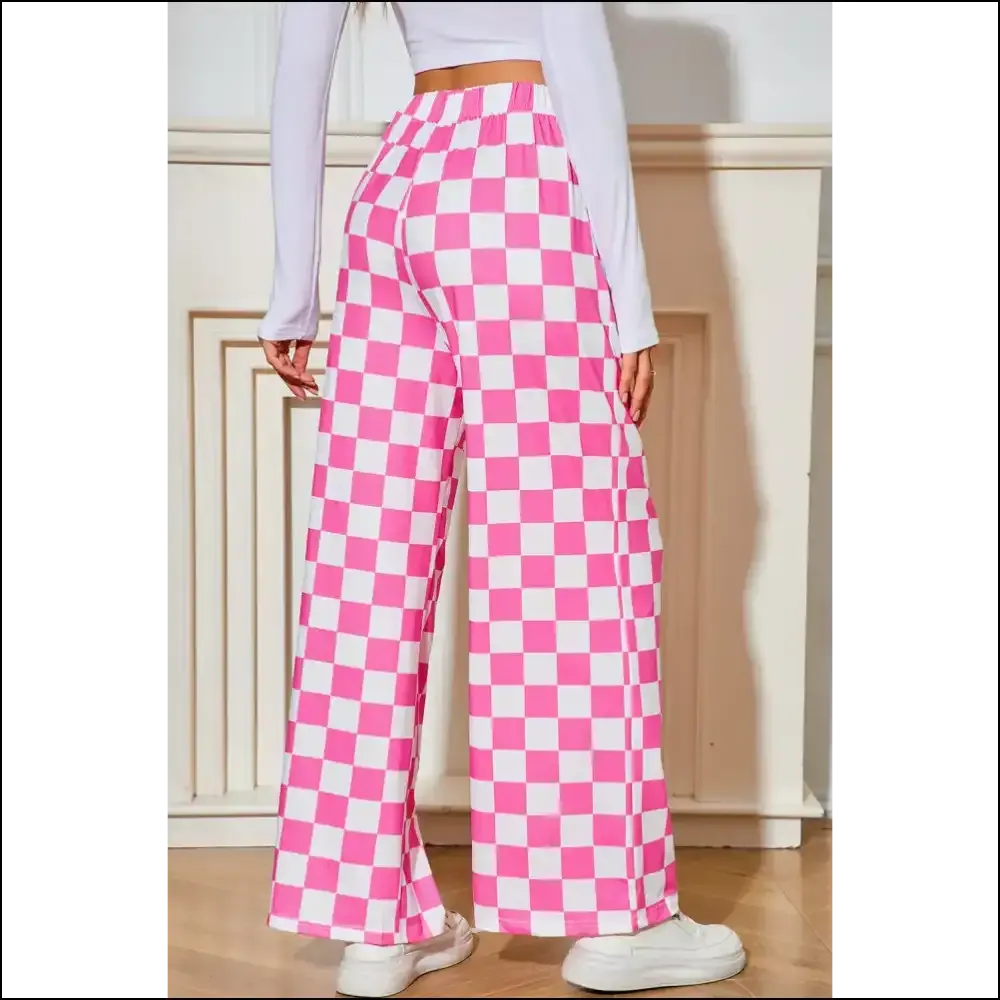 Black Checkered Wide Leg Pants: Pants so Good, It's Criminal 😉 Needful Things