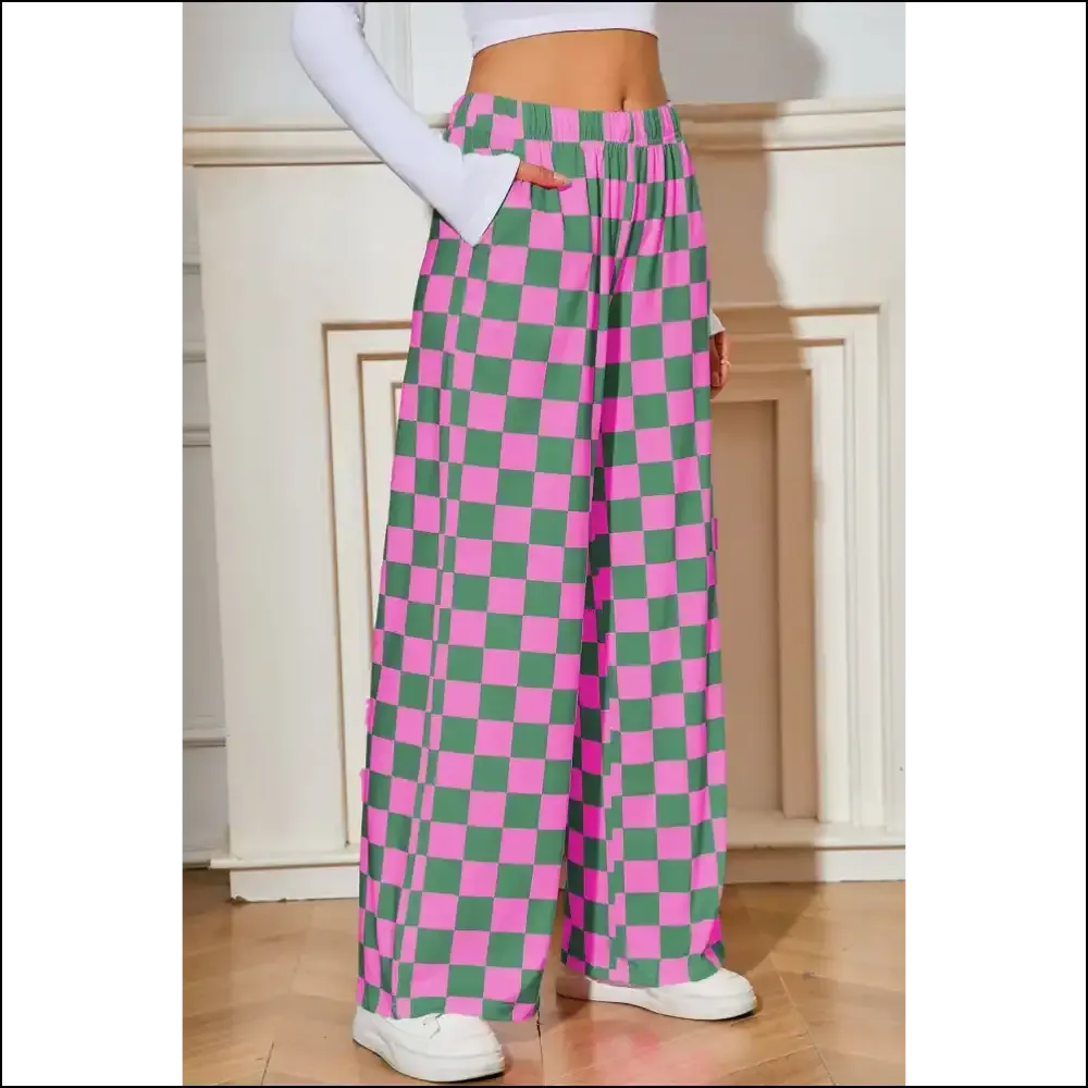 Black Checkered Wide Leg Pants: Pants so Good, It's Criminal 😉 Needful Things