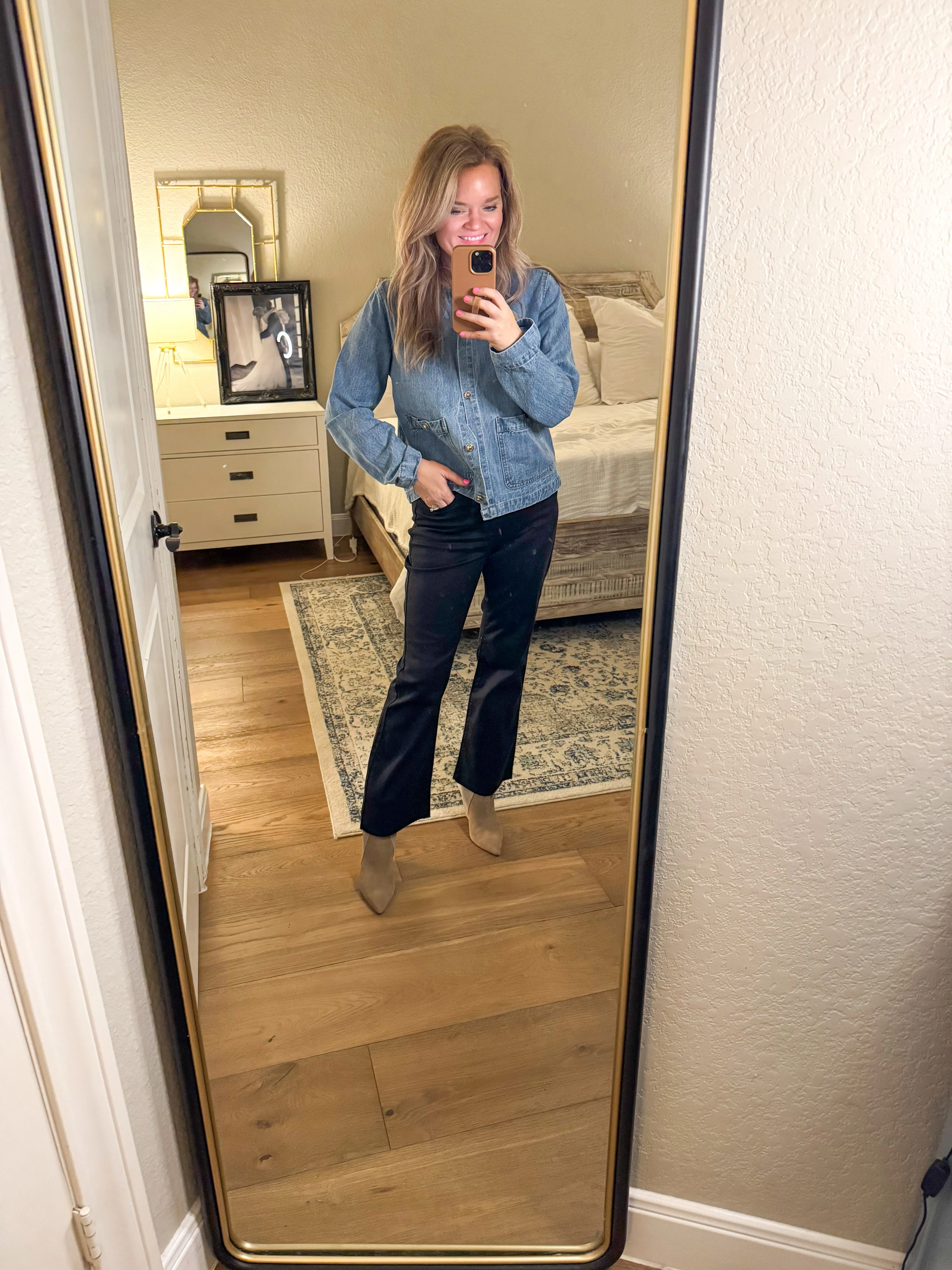 Black High Rise Kick Flare Jeans
