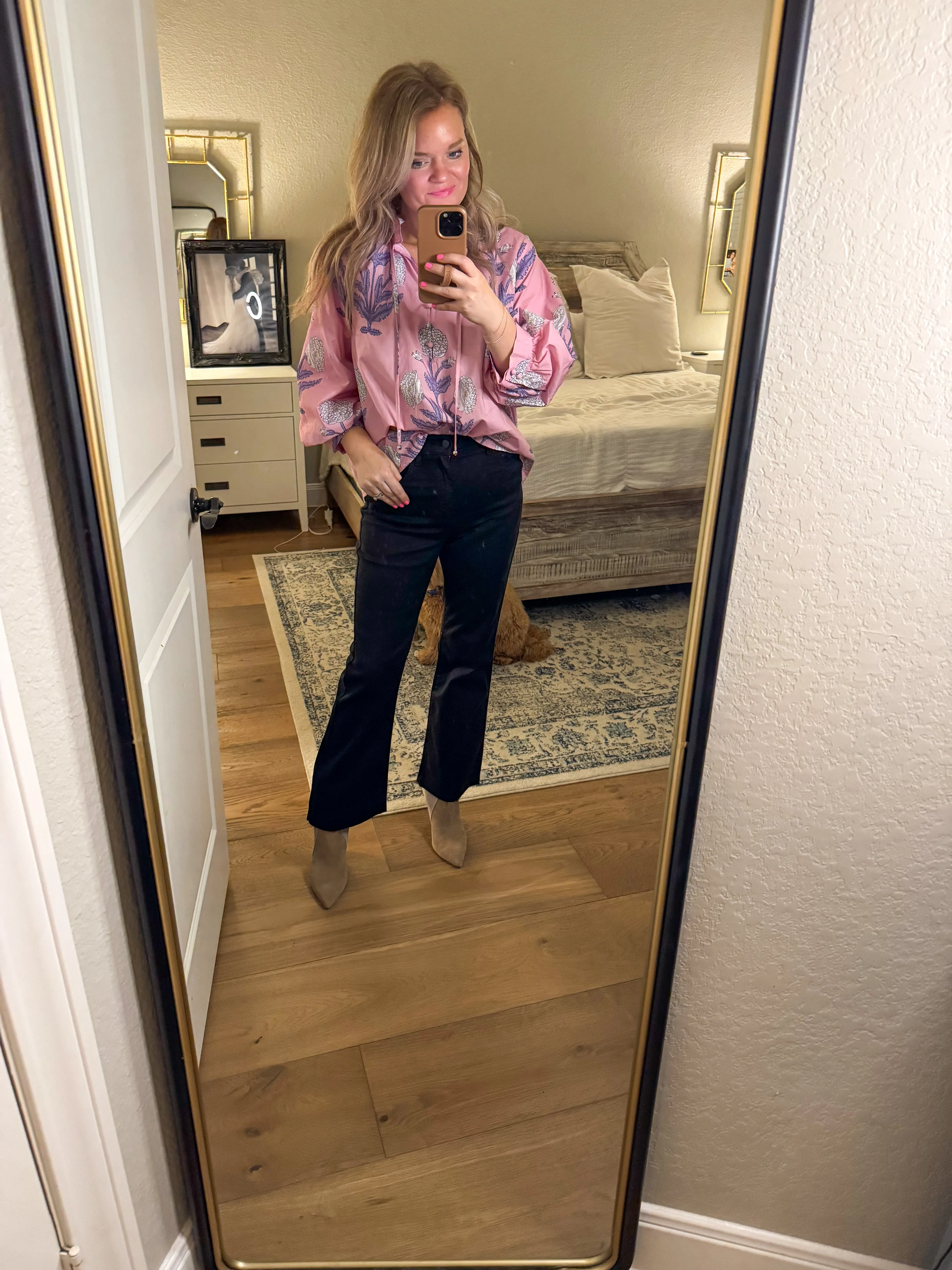 Black High Rise Kick Flare Jeans