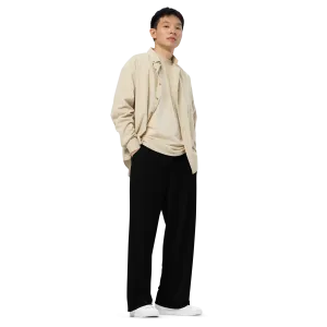 Black Wool Pants