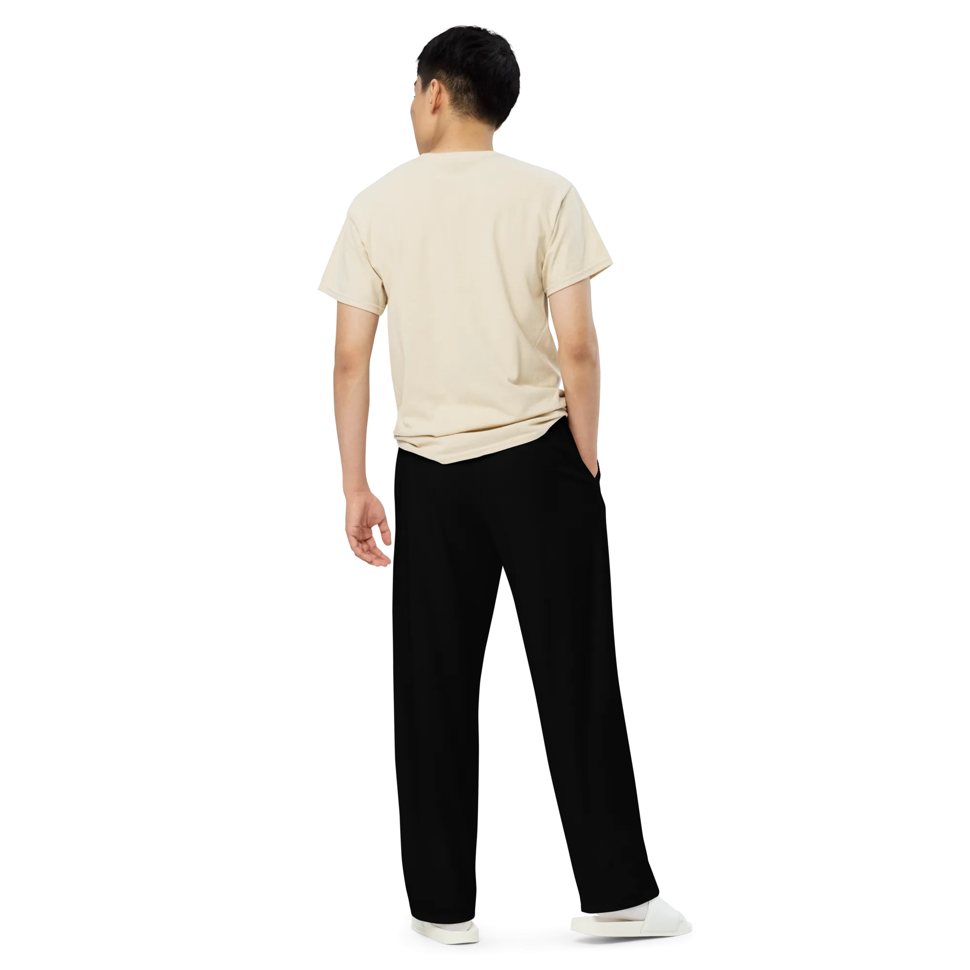 Black Wool Pants