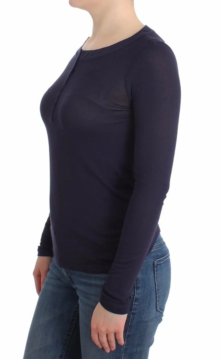 Blue longsleeved top