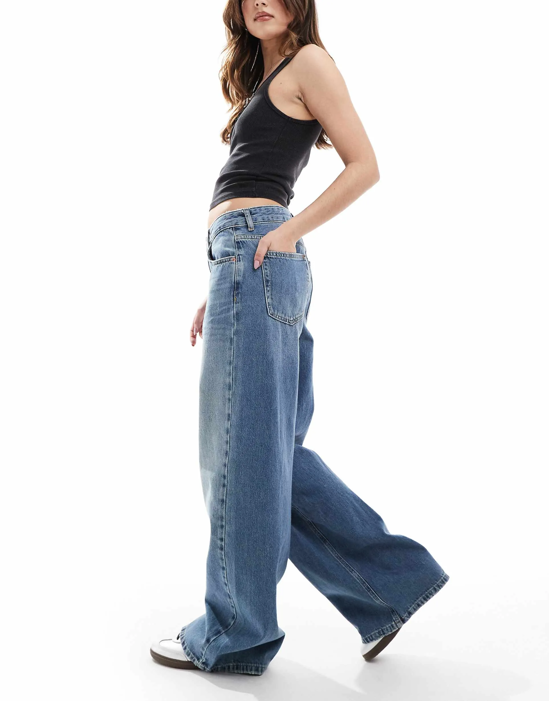 Blue Muse Wide Leg Jeans