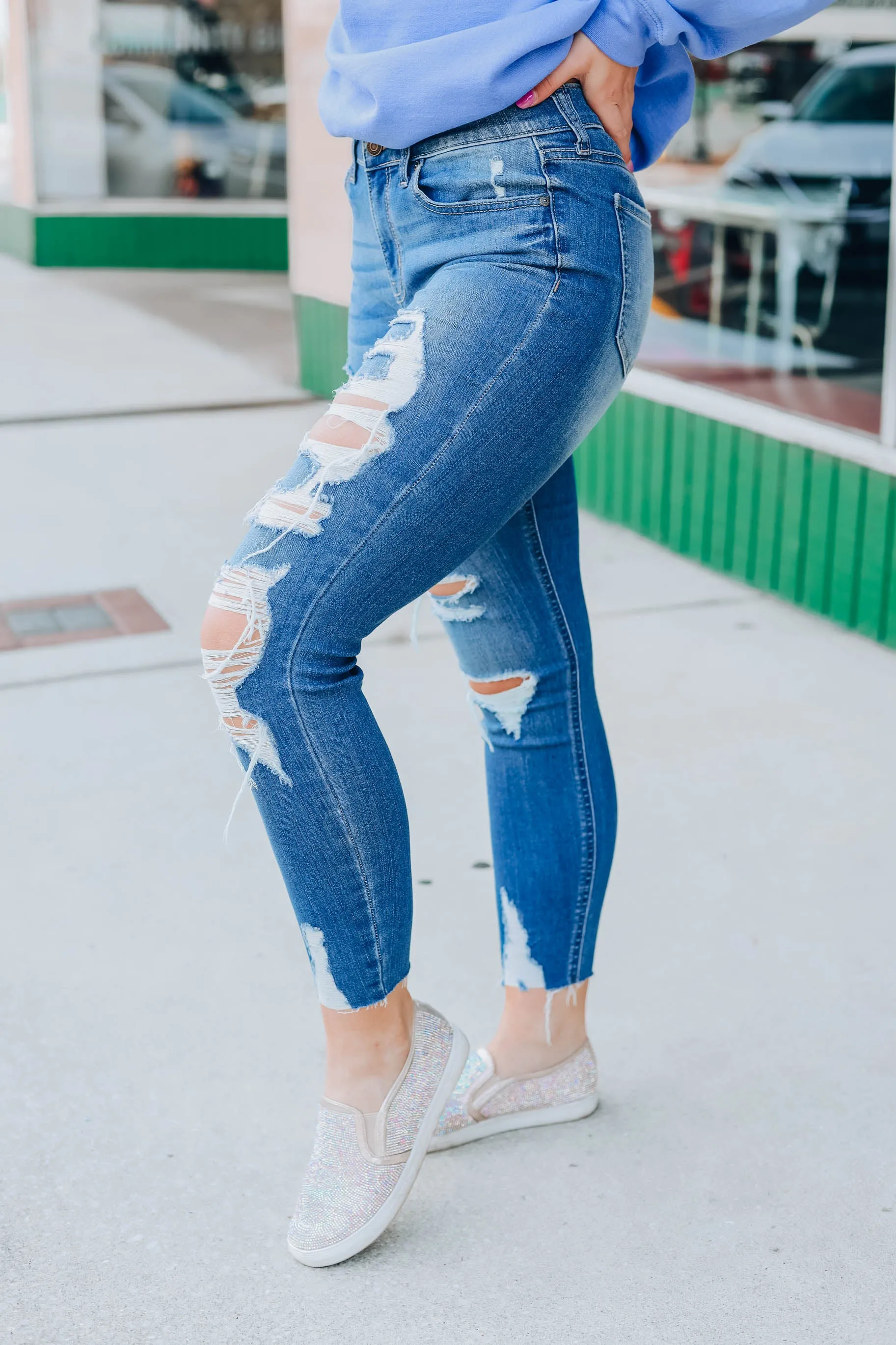Bonnie Jeans - Medium Wash