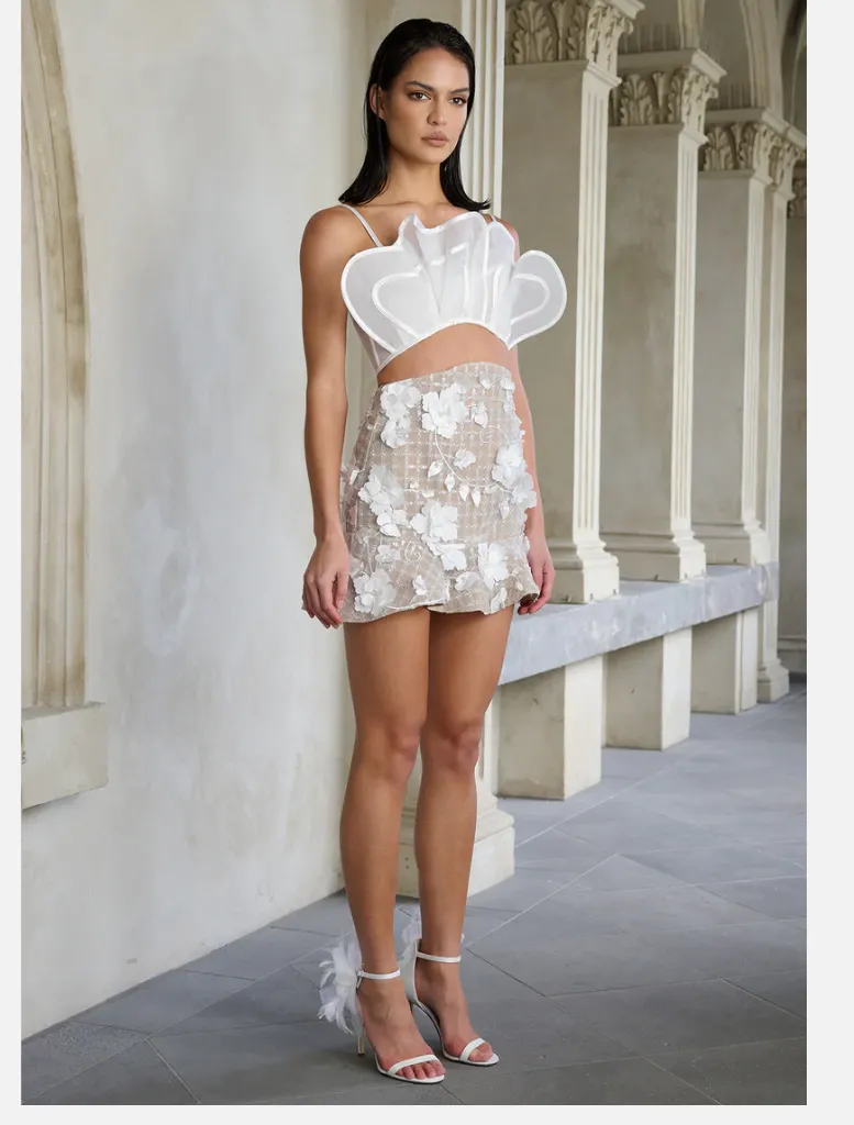 Boston Skirt - White