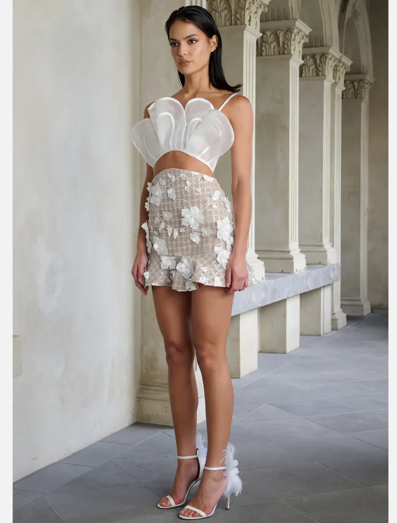 Boston Skirt - White
