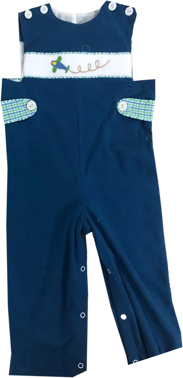 Boys Longall | Smocked Airplane