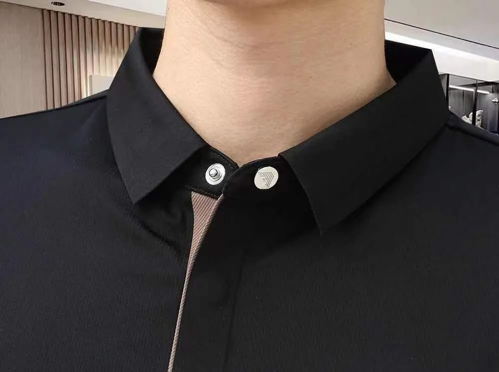 Branded Comfortable Patched Logo Regular Fit Polo  T-shirt