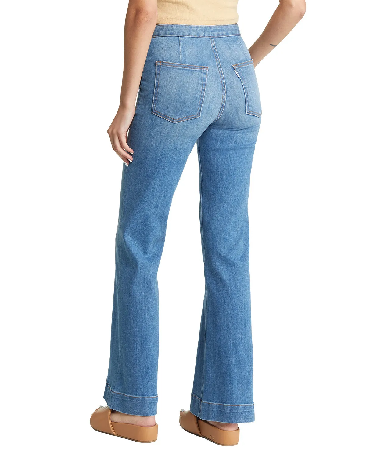 Brick House Wide Leg Denim (Harbour)