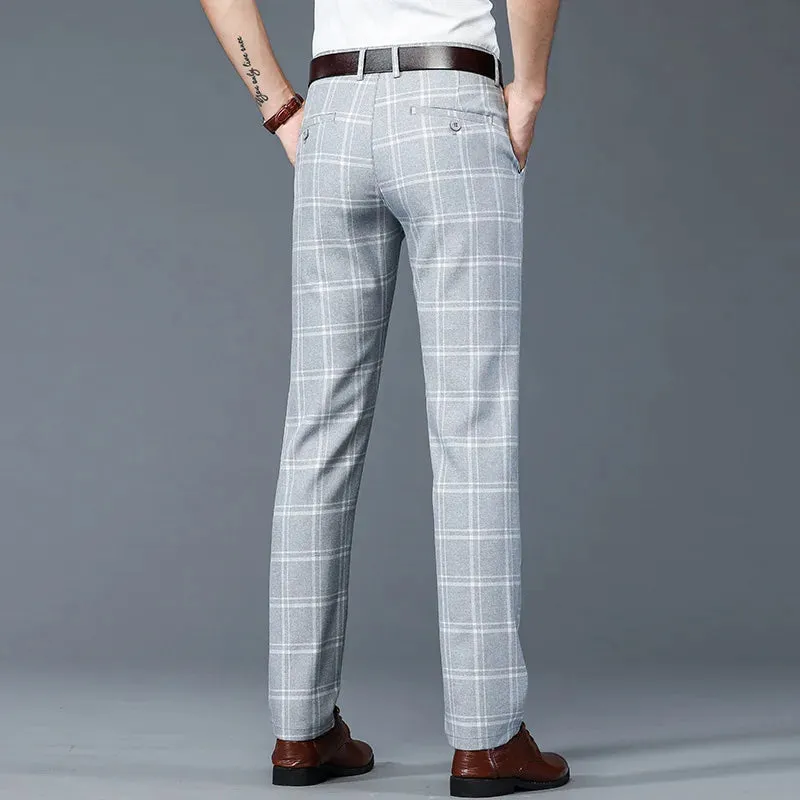 Caelum™ - Plaid Dress Pants