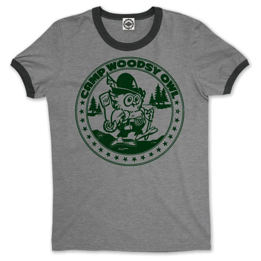 Camp Woodsy Owl Men's Ringer Tee