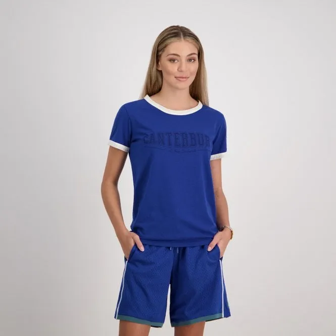 Canterbury Womens Captain Ringer T-Shirt - Limoges