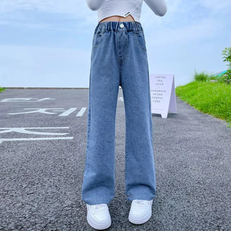 Casual Wide Leg Jean