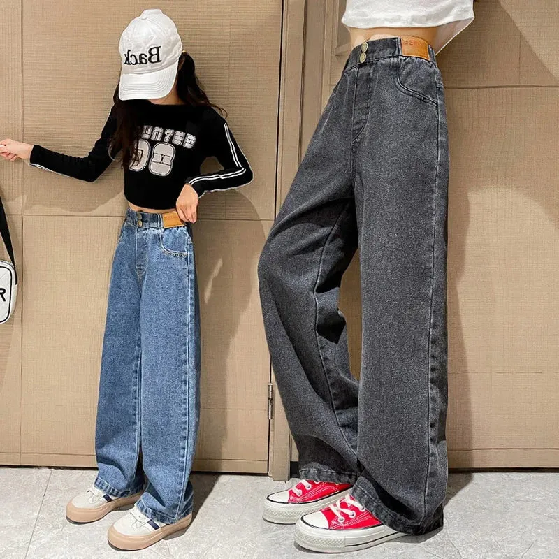 Casual Wide Leg Jean