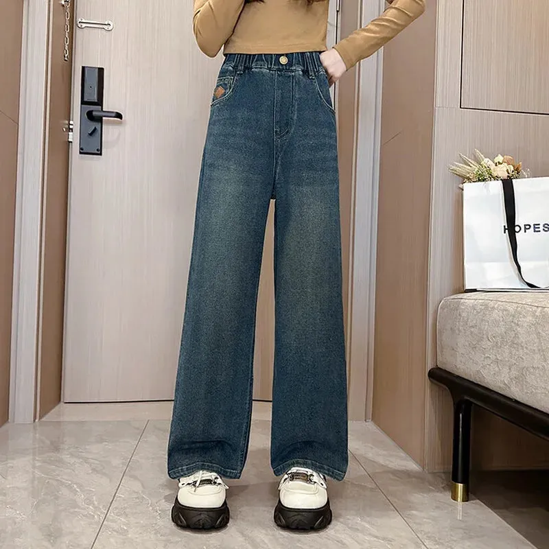 Casual Wide Leg Jean