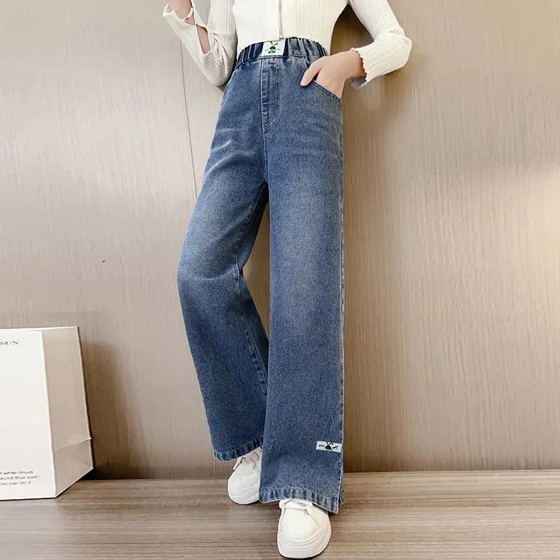 Casual Wide Leg Jean